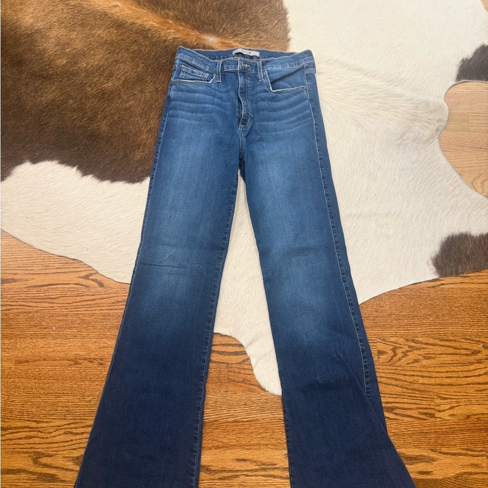 Joe's Jeans Dark Blue Flare Denim